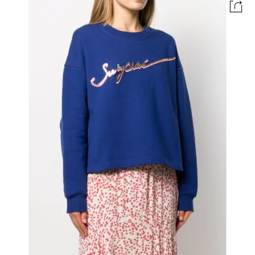 See By Chloe Logo Print Sweatshirt